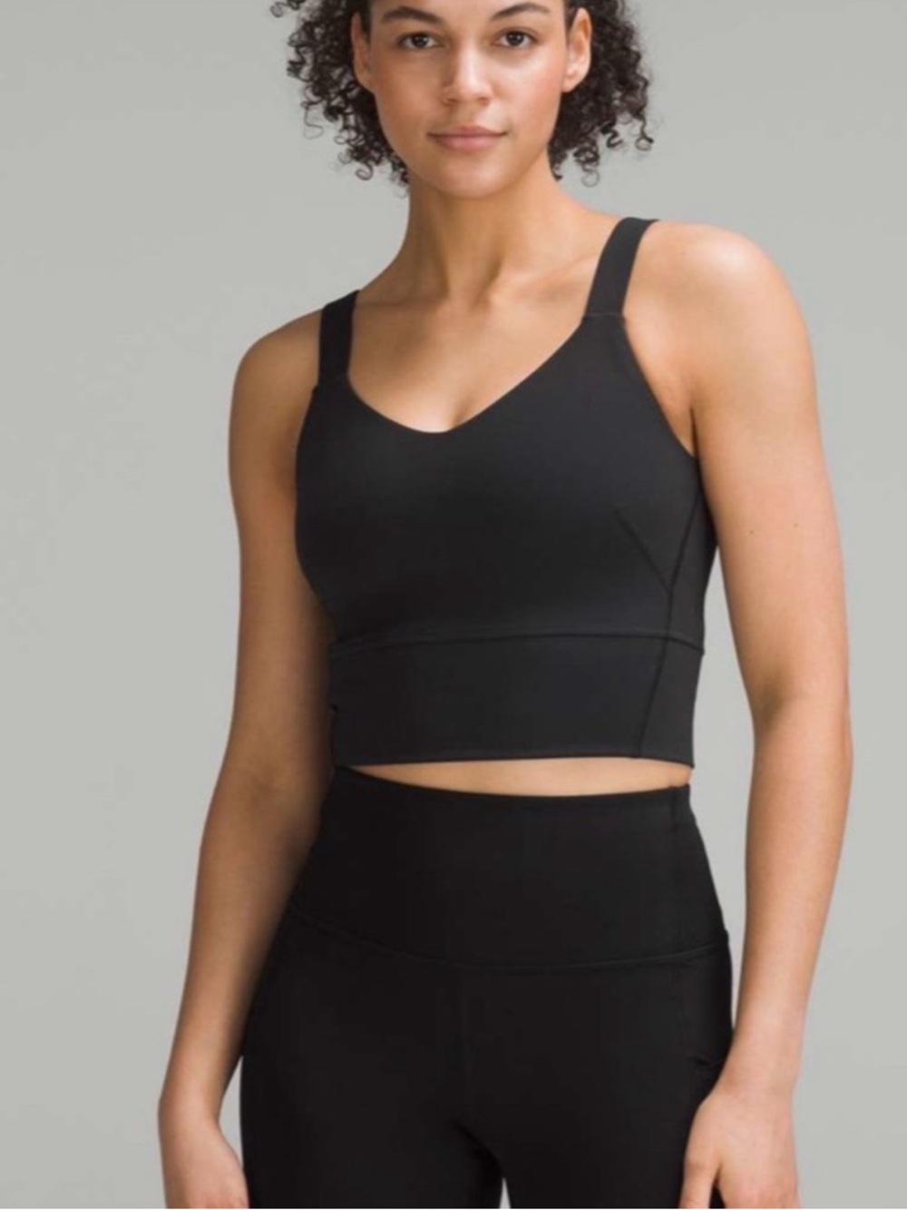 Lululemon Wunder Train Straight Strap Tank - Black